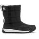 Sorel Kinder Whitney II Puffy MID Schuhe (Größe 34, schwarz)