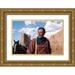 Hollywood Photo Archive 24x17 Gold Ornate Wood Framed with Double Matting Museum Art Print Titled - John Wayne