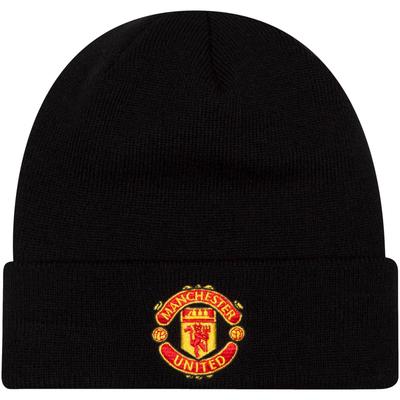 Manchester United Manchester United New Era Manschettenmütze – Schwarz – Unisex Image