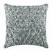 Custom Cushion Cover Pillow Covers 14x14 inch (35x35 cm) Silver Silk Throw Pillow Covers Handmade Pillow Covers Geometric Throw Pillow Covers Modern - Silver Anniversary