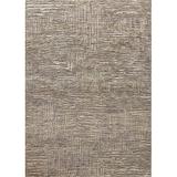 Ahgly Company Indoor Rectangle Mid-Century Modern Brown Brown Solid Area Rugs 5 x 8
