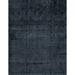 Ahgly Company Machine Washable Indoor Rectangle Abstract Dark Slate Gray Green Area Rugs 5 x 7