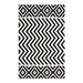 Ergode Ailani Geometric Chevron / Diamond 8x10 Area Rug - Black and White