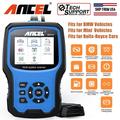 Ancel BMW Scanner Automotive Scanner Full System Diagnostic Tool Full Reset Services Fits for BMW Mini Rolls-Royce Car Code Reader OBD2 Scanner EOBD OBD Scanner Turn off Check Engine Light BM700