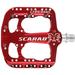 Chromag Scarab Aluminum Body Platform Pedal (Red Pair)