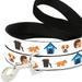 Dog Themed Pet Leash - Cute Printed Leash - Dog Design Leash for Dogs