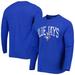 Men's Concepts Sport Royal Toronto Blue Jays Inertia Raglan Long Sleeve Henley T-Shirt