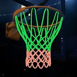 Basketball Net Luminous Basketball Toy Outdoor Luminous Basketball Net Replacement Basketball Game Basketball Goal Gift Young Adult