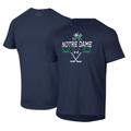 Men's Under Armour Navy Notre Dame Fighting Irish Hockey Icon Raglan Performance T-Shirt
