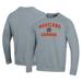 Men's Under Armour Gray Maryland Terrapins Lacrosse All Day Arch Fleece Pullover Sweatshirt