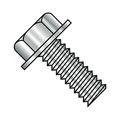 4-40X1/4 Unslotted Indented Hex Washer Head Machine Screw Full thread 18-8Stainless Steel (Pack Qty 5 000) BC-0404MW188