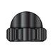 1/4-20 Two Piece Low Crown Cap Nut Black Zinc (Pack Qty 2 000) BC-14NCBZ