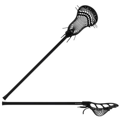 StringKing Starter Boys' Attack Complete Lacrosse Stick Black/Black