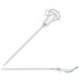 StringKing Complete Junior Girls' Lacrosse Stick White/Carolina