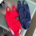 Nike Swim | Nike Hydrastrong Solid Racer Back One Piece Swimsuits | Color: Blue/Red | Size: 6