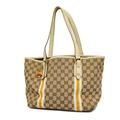 Gucci Bags | Auth Gucci Tote Bag 137396 Women's Gg Canvas Handbag,Tote Bag Beige | Color: Tan | Size: Os