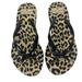 Kate Spade Shoes | Kate Spade Black Leopard Print Bow Tie Thick Chunky Sandals Euc Size 7 | Color: Black/Tan | Size: 7