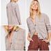 Free People Tops | Free People Pastel Stripped Button Down Blouse | Color: Blue/Pink | Size: S