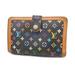 Louis Vuitton Accessories | Auth Louis Vuitton Monogram Multicolore Porto Fouy Vienova M92988 Noir | Color: Tan | Size: Os