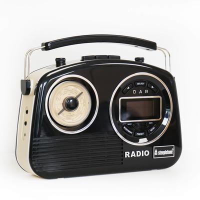 Black Devon Retro Style Dab Radio