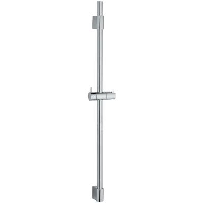 Duschstange Classic Chrom 90 cm, Länge Stange: 90 cm, Silber glänzend, Edelstahl rostfrei chrom