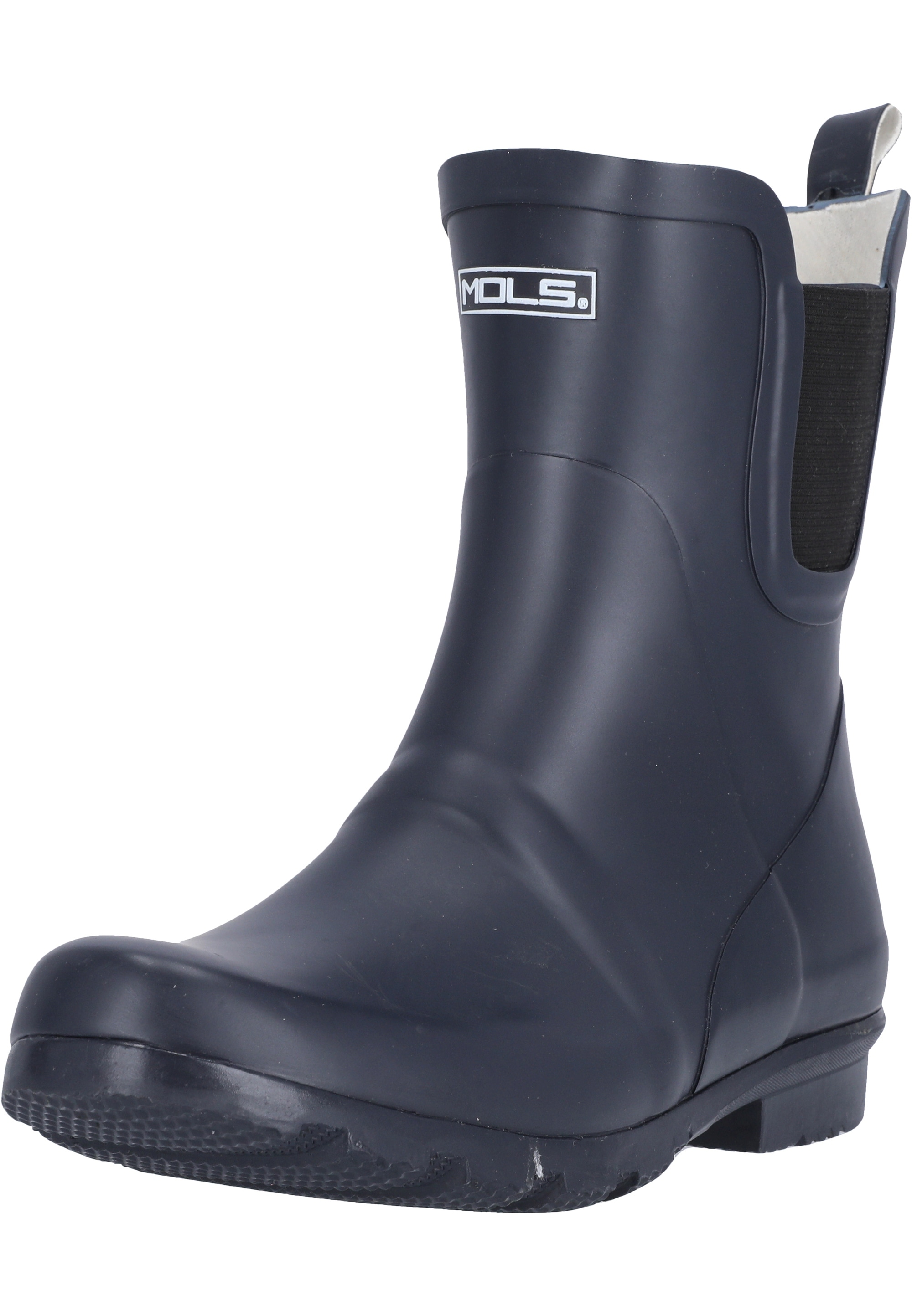 Gummistiefel MOLS "Suburbs", Gr. 39, blau (dunkelblau), Gummi, Schuhe, mit wasserdichter Funktion Image