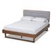 Natalia Mid-Century Modern Platform Bed