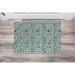 OPTIC DIAMOND EVERGREEN Doormat By Kavka Designs