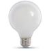 FEIT ELECTRIC G2560W927CA/FIL/3/RP LED,5.5 W,G25,Medium Screw (E26),PK3