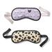 Cool Coolers by Fit+Fresh Gel Eye Mask Cold Pack Headache Ice Mask Migraine Ice Head Wrap Headache Migraine Relief Cap Headache Ice Pack Head Wrap Ice Face Mask Cooling Eye Mask for Sleeping