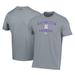 Men's Under Armour Gray Northwestern Wildcats Lacrosse Arch Over Performance T-Shirt