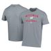 Men's Under Armour Gray Wisconsin Badgers Volleyball Arch Over Performance T-Shirt