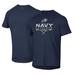 Men's Under Armour Navy Midshipmen Lacrosse Icon Raglan Performance T-Shirt