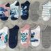 Disney Accessories | 10pk Women’s Disney Lilo & Stitch No-Show Ankle Socks | Color: Blue/Pink | Size: Os