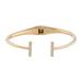 Kate Spade Jewelry | New Kate Spade Dainty Sparklers Crystal Bar Cuff Bracelet | Color: Gold | Size: Os