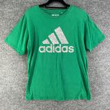 Adidas Shirts | Adidas Shirt Mens Large Green T-Shirt Comfort Crew Neck Sports Go To Tee | Color: Green | Size: L