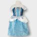 Disney Costumes | Disney Princess Cinderella Halloween Costume Dress 4-6x | Color: Blue/White | Size: 4-6x