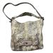 Coach Bags | Coach Kristin Python Snake Print Embossed Leather Hobo Shoulder Bag Purse 15361 | Color: Black/Tan | Size: Os