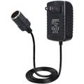 12V 2A 24W Power Supply Adapter with Car Cigarette Lighter Socket AC 100V-240V to DC 12V 2A Voltage