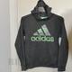 Adidas Shirts & Tops | Adidas Boys Youth Fleece Tech Hoodie Gray | Color: Gray/Green | Size: Various