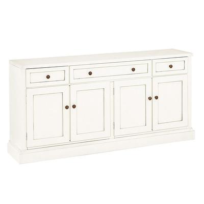 Casa Florentina Josephina Media Console - Saturated Snow White - Ballard Designs