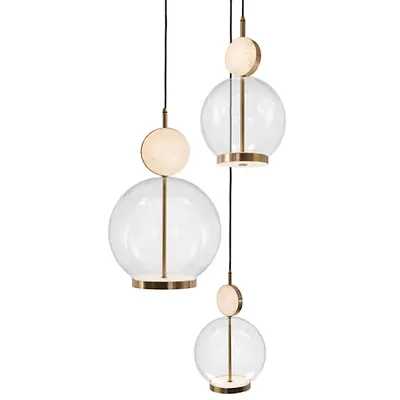 Marc Wood Studio Rosa LED Multi-Light Pendant Light