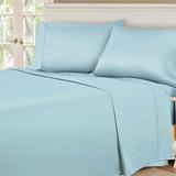 Simple Luxury 530 Thread Count Egyptian-Quality Cotton Sheet Set in Light Blue | Queen | Wayfair 530QNSH SLLB