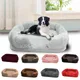 Grand lit en peluche pour animaux de compagnie coussin épaissi pour chien lit de couchage pour