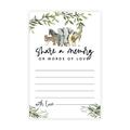 Koyal Wholesale Jungle Animals Share a Memory Cards Paper | 6 H x 4 W x 0.1 D in | Wayfair A3PP03277