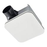 Broan NuTone Broan-Nutone Roomside Cleancover 110 CFM 1.0 Sone Exhaust Fan in White | 5.75 H x 12.25 W x 12.25 D in | Wayfair AER110K