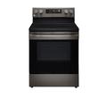 LG 30" 6.3 cu. ft. Smart Freestanding Electric, Stainless Steel in Black | 46.5 H x 29.87 W x 28.87 D in | Wayfair LREL6323D