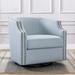 Swivel Barrel Chair