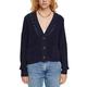 ESPRIT Damen 992EE1I325 Strickjacke, 400/NAVY, XXL