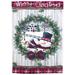 The Holiday Aisle® Darence 2-Sided Polyester 44 x 30 in. Garden Flag in Gray/Green/Red | 44 H x 30 W in | Wayfair 3703750A31BF44F39ABB16A8892DA56F
